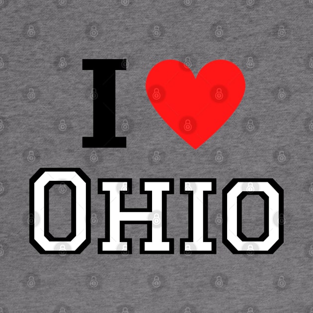 I Heart Ohio by Official Friends Fanatic